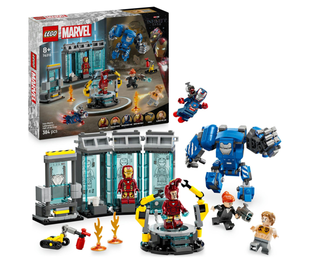 LEGO Marvel 76315 Super Heroes Laboratorium Iron Mana: Zbrojownia - 1308222 - zdjęcie 9